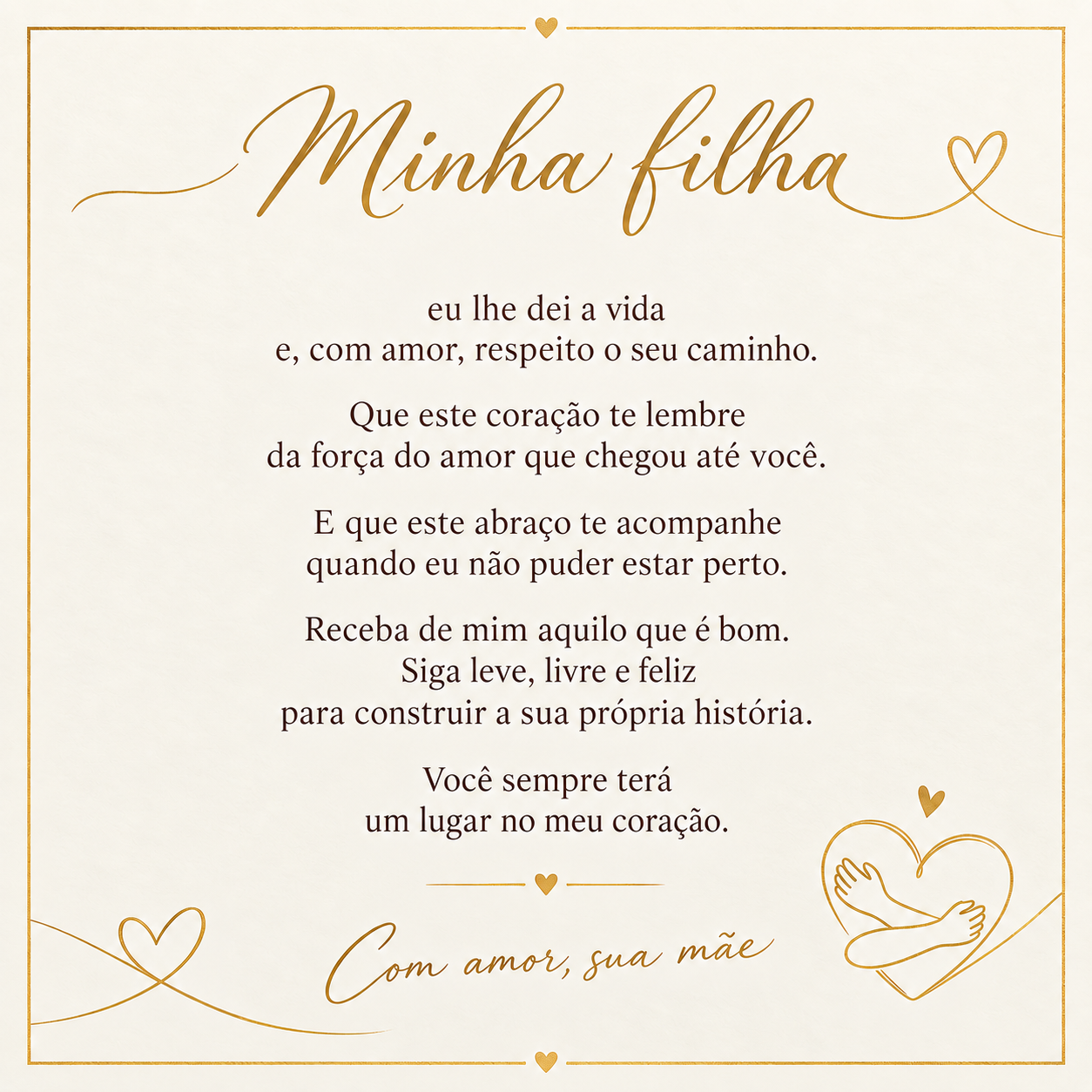 Carta Dedicatória