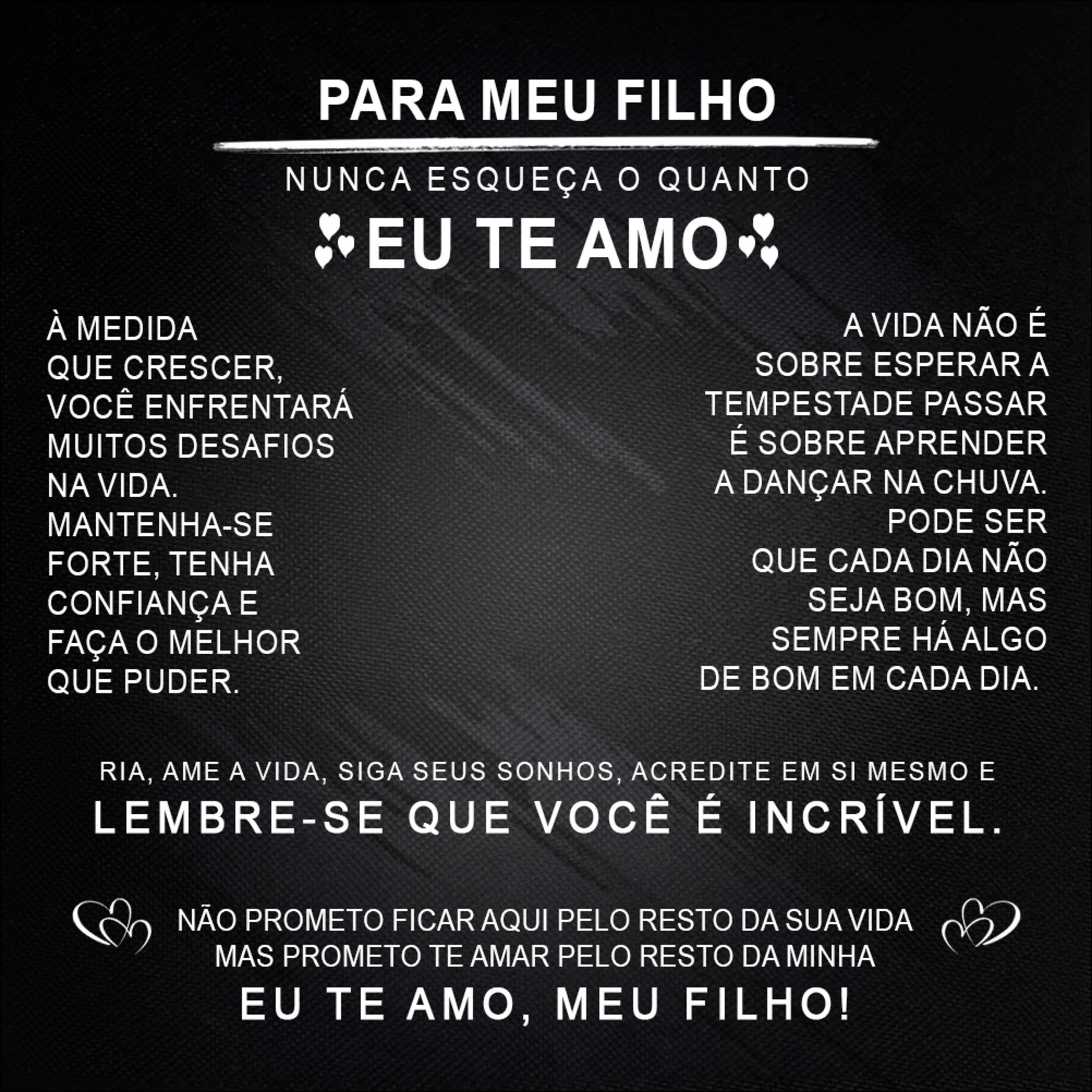 Carta Dedicatória