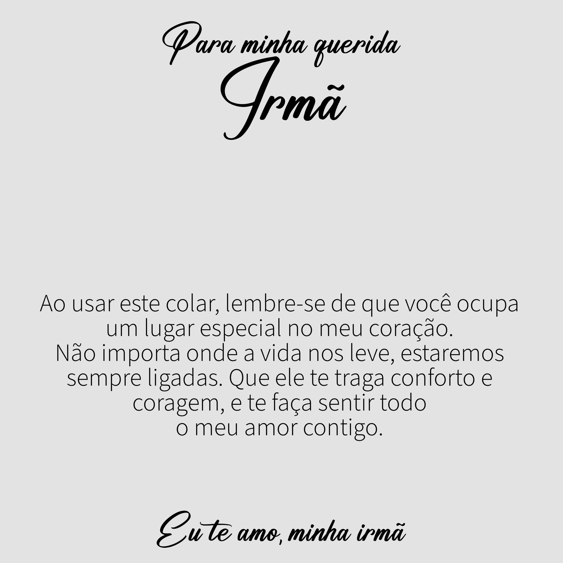 Carta Dedicatória