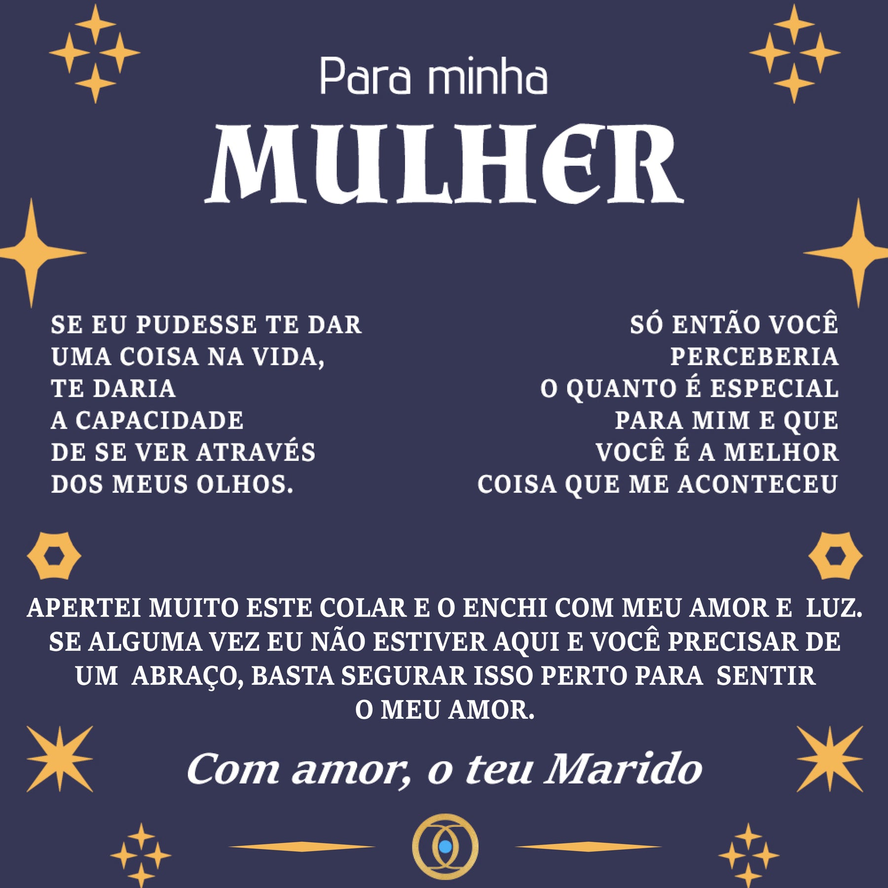 Carta Dedicatória
