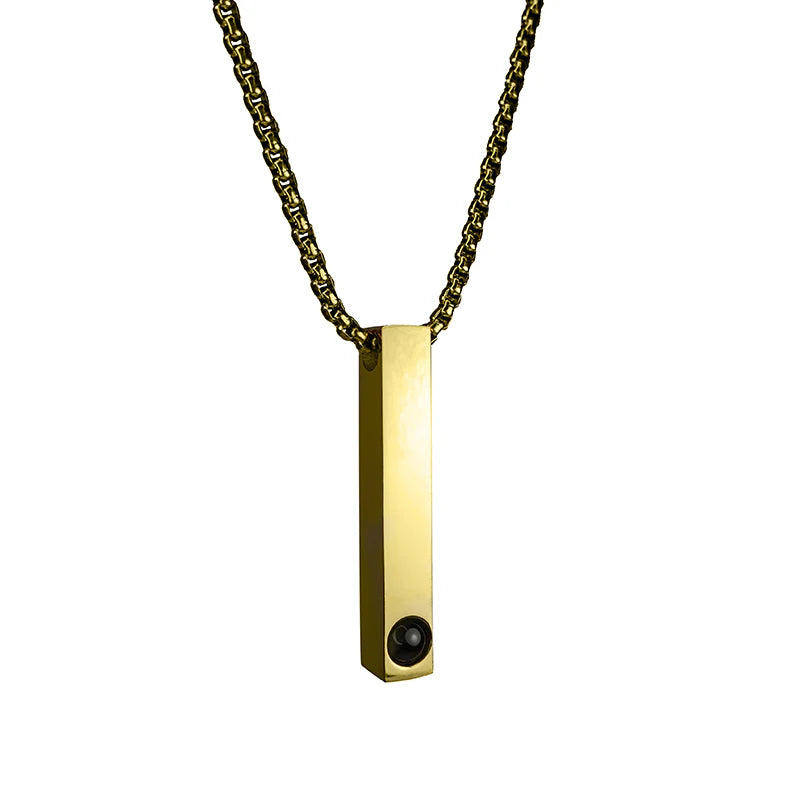 Colar Personalizado Americano Banhado a Ouro 18k