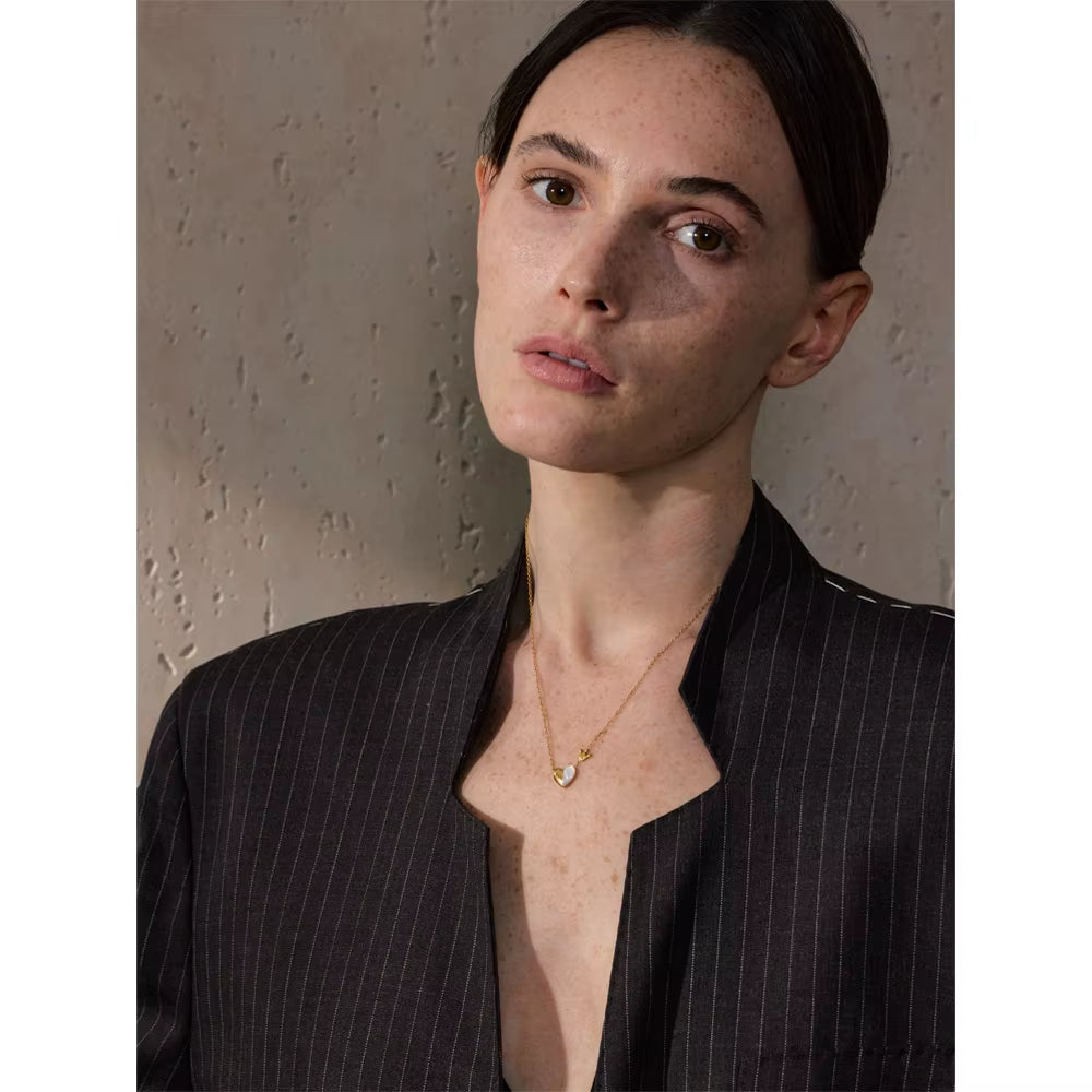 Colar Rainha do Meu Coração Banhado a Ouro 18k