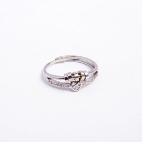 Anel Anti Ansiedade Amor Infinito Banhado a Ouro 18k