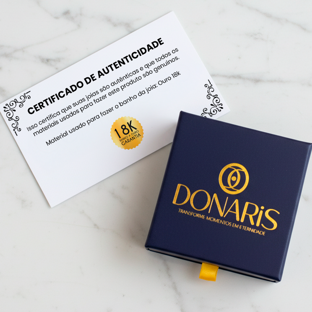 Para Meu Filho- Colar Cruz Antiansiedade Banhado a Ouro 18k