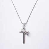 Colar Cruz Anti-Stress Feminino Banhado a Ouro 18k