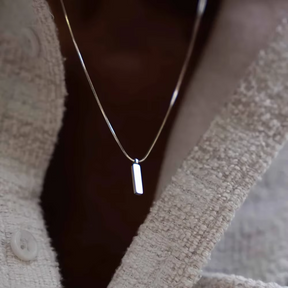 Para Meu Neto - Colar Americano Banhado a Ouro Branco 18k