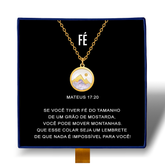 Fé - Colar Grão De Mostarda Banhado a Ouro 18k