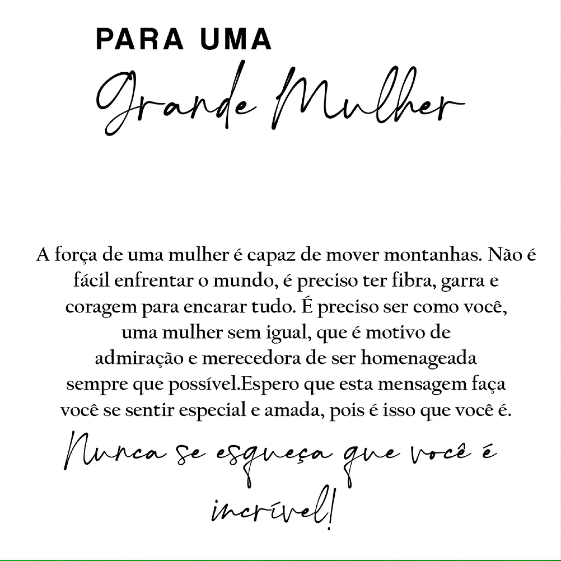 Carta Dedicatória
