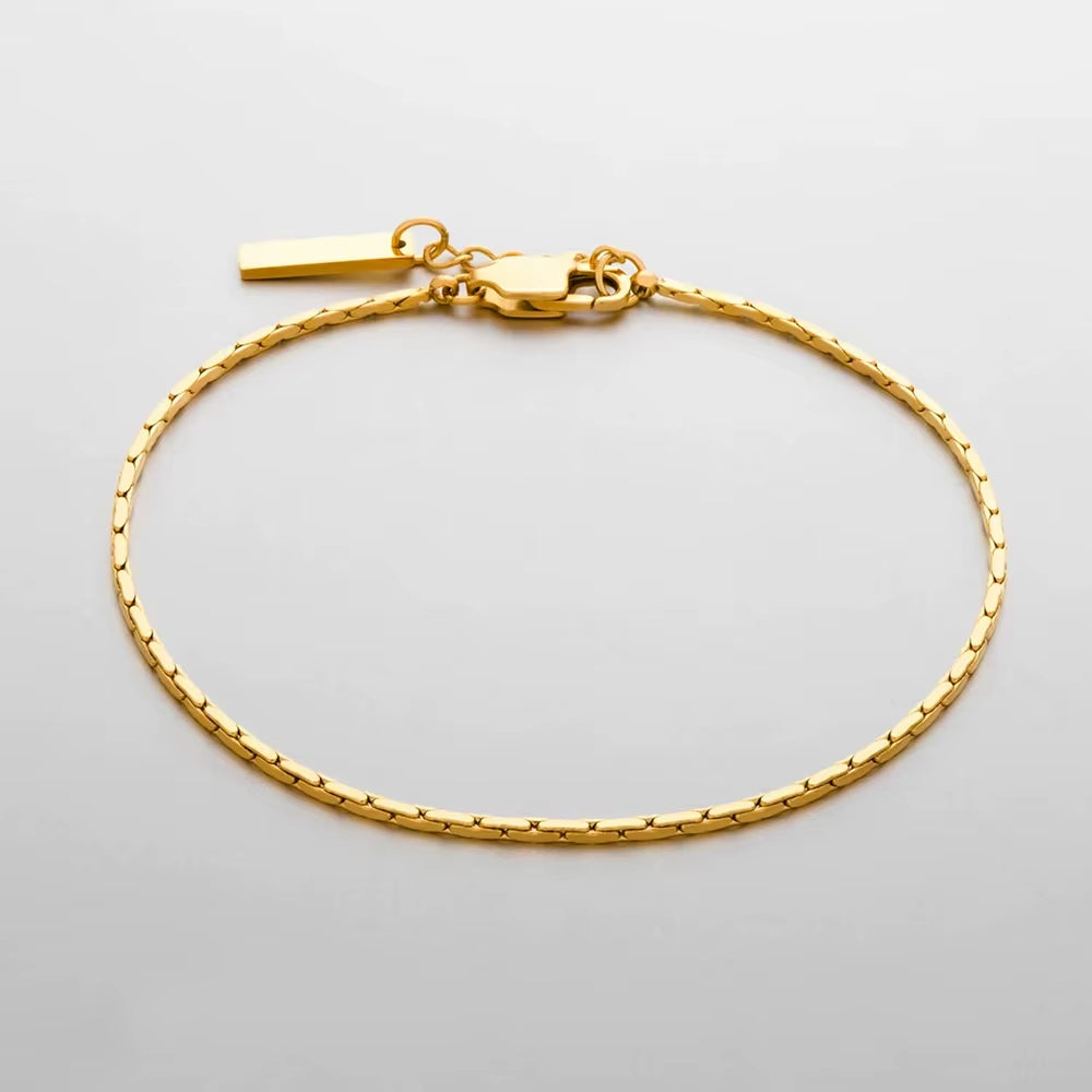 Pulseira Masculina Banhado a Ouro 18k