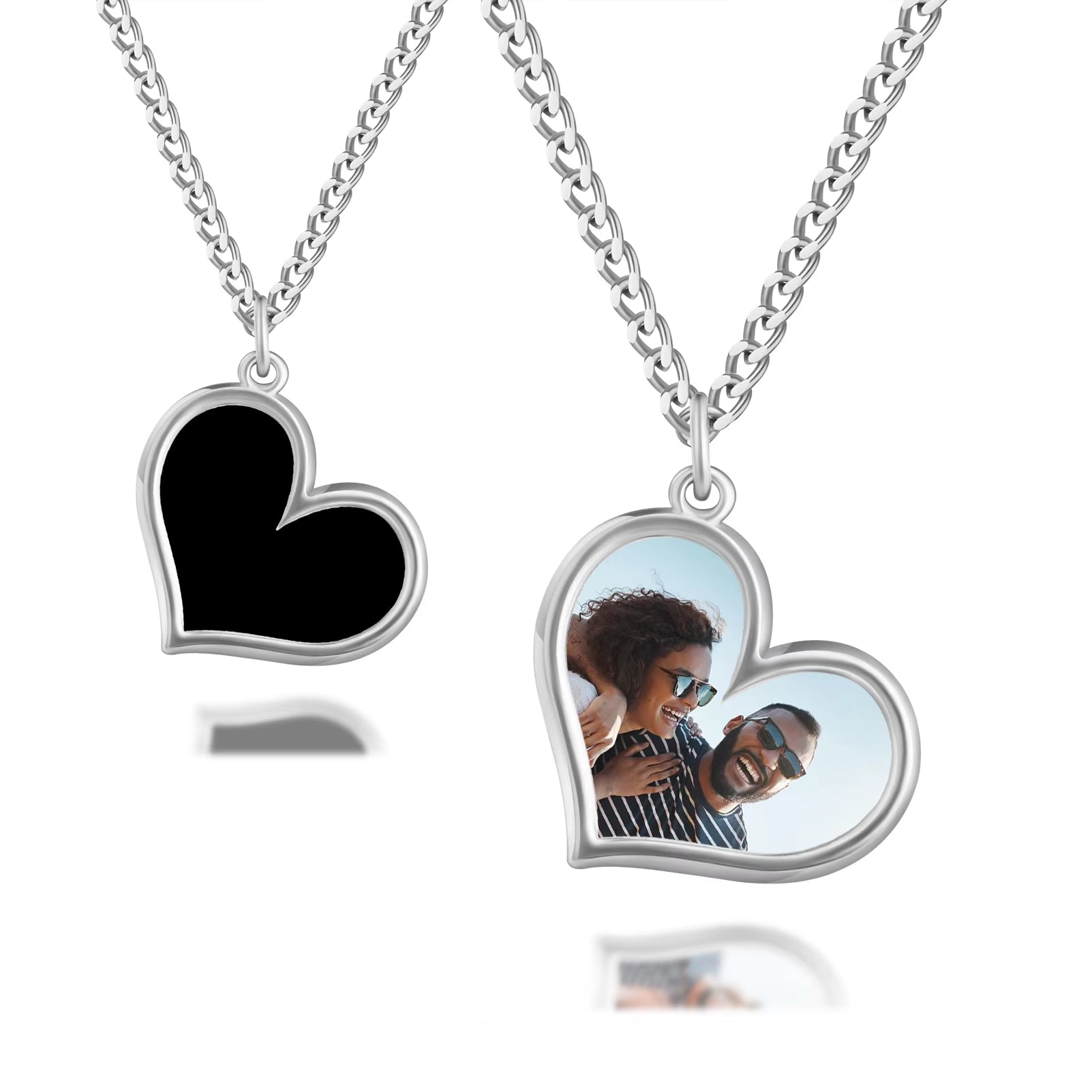 Colar Personalizado Coração Mágico Banhado a Ouro 18k