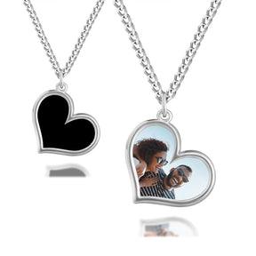Colar Personalizado Coração Mágico Banhado a Ouro 18k
