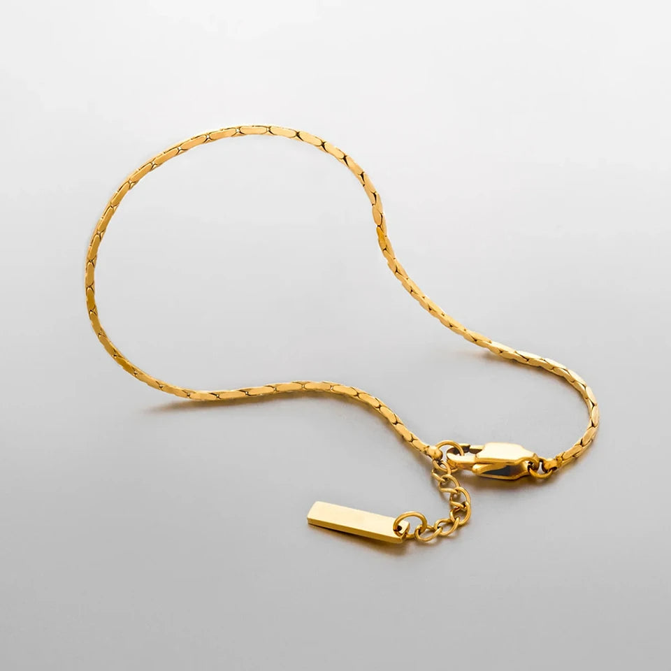 Pulseira Masculina Banhado a Ouro 18k