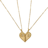 Colar Lua e Sol Banhado a Ouro 18k - Conjunto 2 Colares