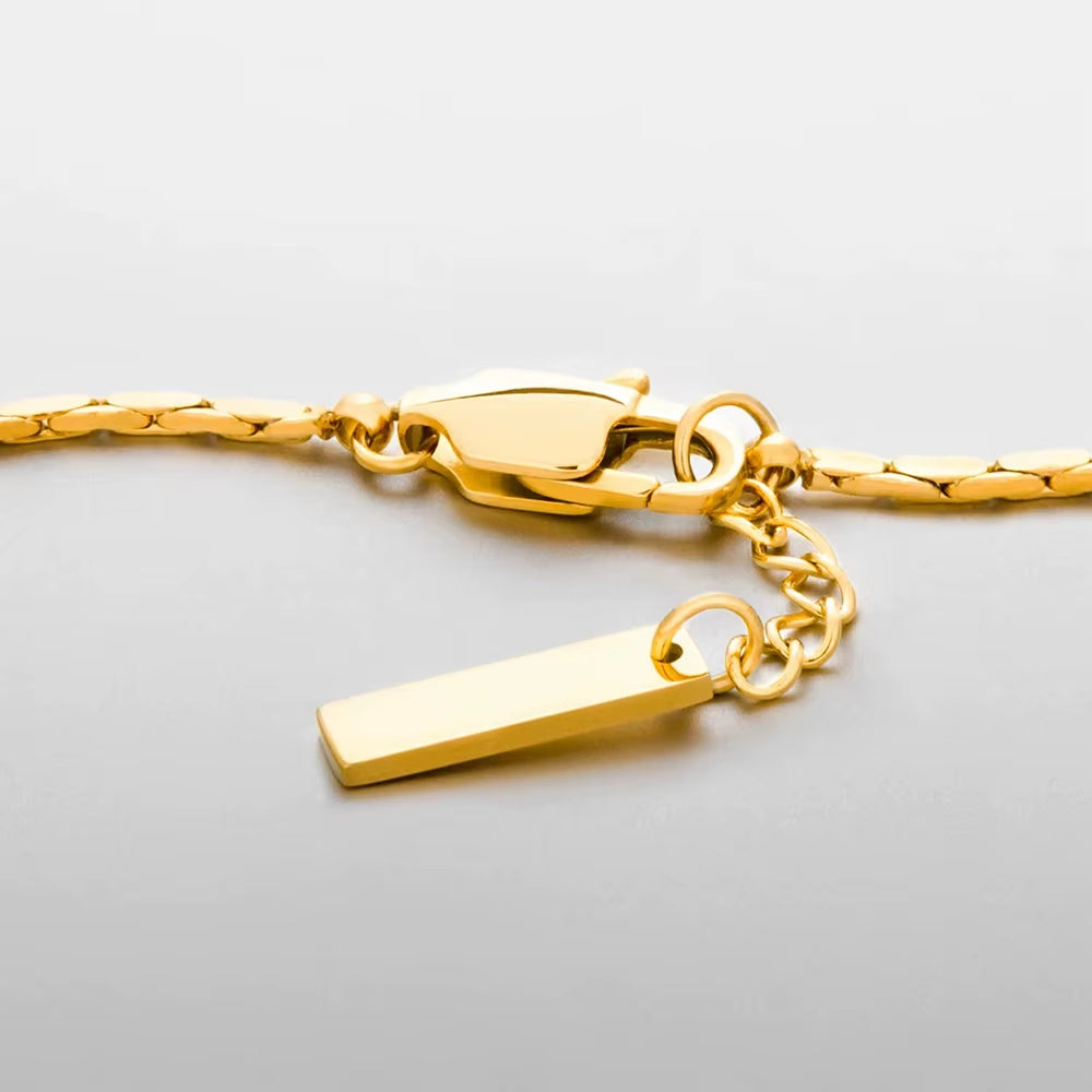Pulseira Masculina Banhado a Ouro 18k