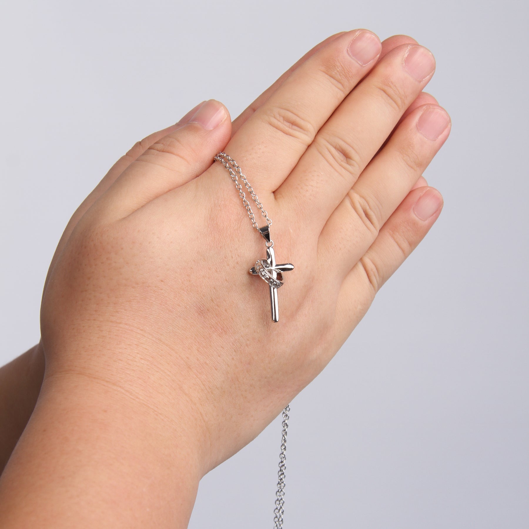 Para Meu Filho- Colar Cruz Antiansiedade Banhado a Ouro 18k