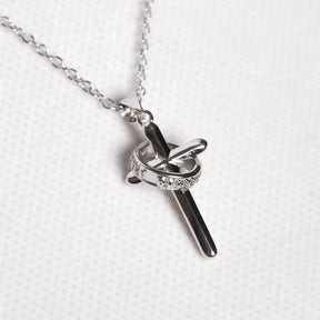 Para Meu Filho- Colar Cruz Antiansiedade Banhado a Ouro 18k